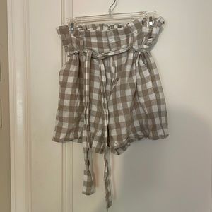 Checkered Shorts